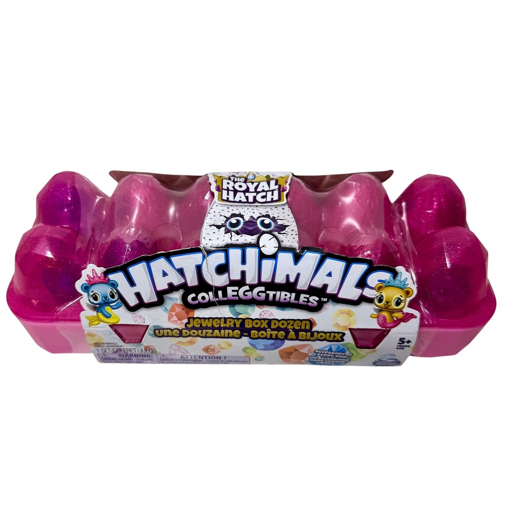 Hatchimals CollEGGtibles Royal Dozen 12 Pack Jewelry Box Egg Carton Season 6 NIB